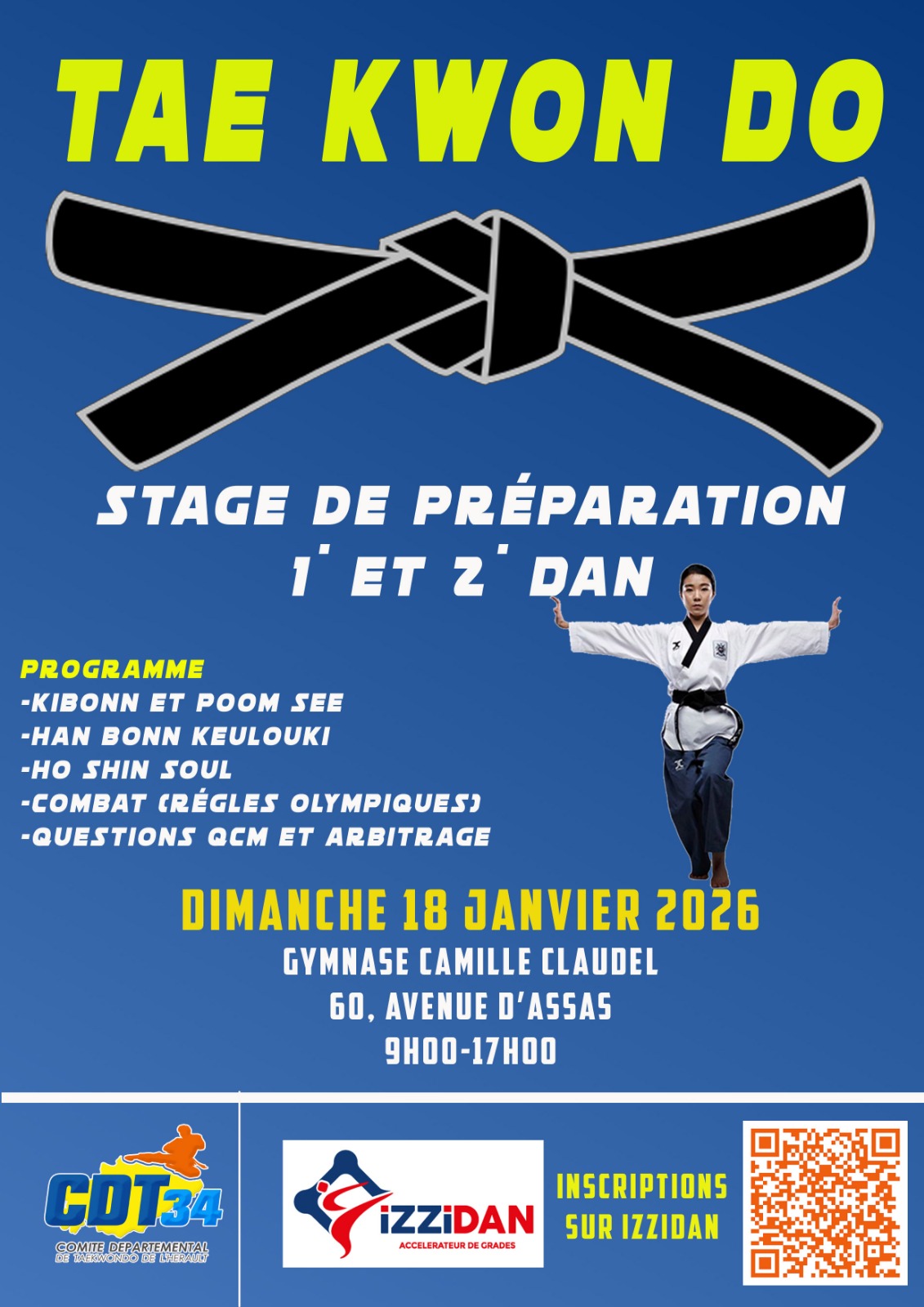 Préparation au passage de Dan