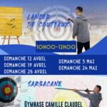 Lancer de couteaux et sarbacane